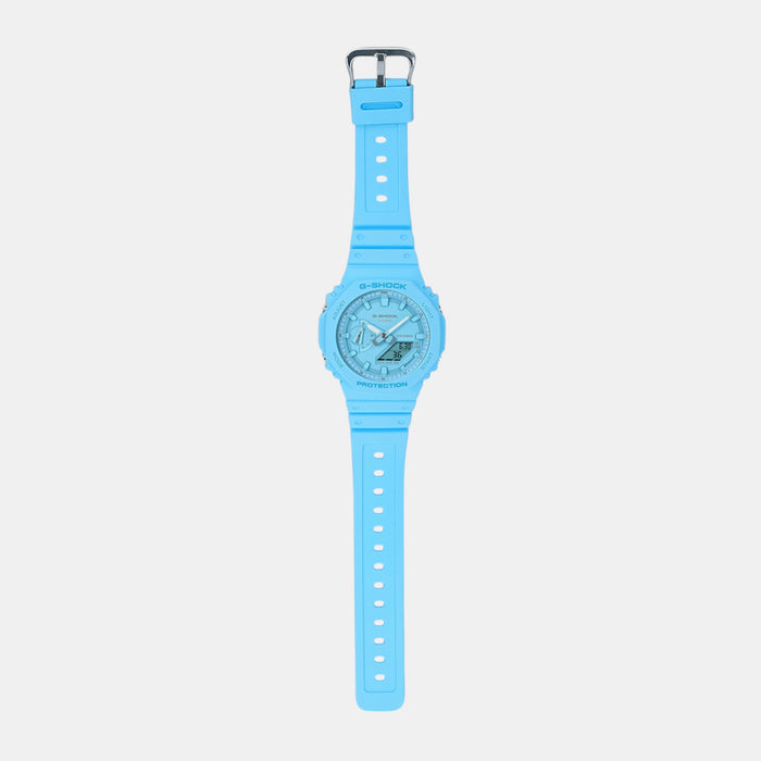 G-Shock Men Quartz Blue Dial Analog-Digital Resin Watch G1521