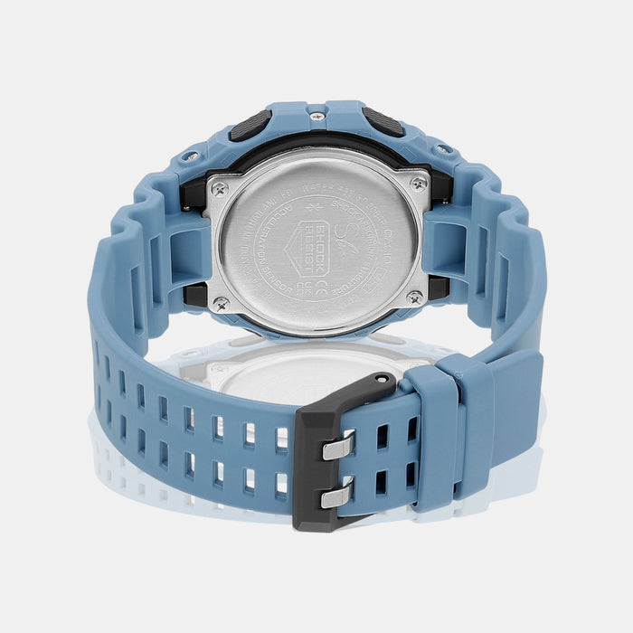 G-Shock Men Quartz Blue Dial Digital Resin Watch G1566