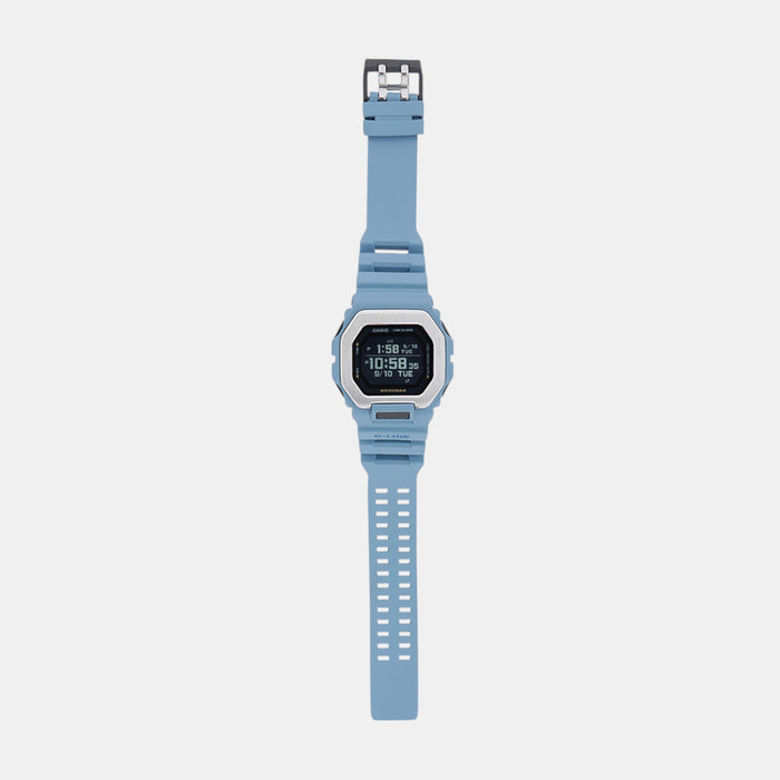 G-Shock Men Quartz Blue Dial Digital Resin Watch G1566