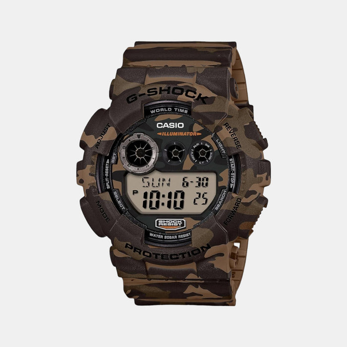 Casio Round Two Tone Analog-Digital watch