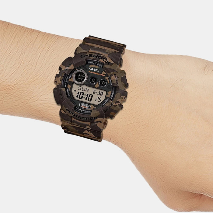 G-Shock Men Quartz Brown Dial Digital Resin Watch G513
