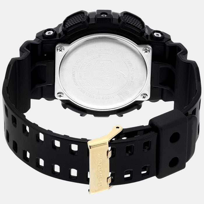G-Shock Men Quartz Gold Dial Analog-Digital Resin Watch G339