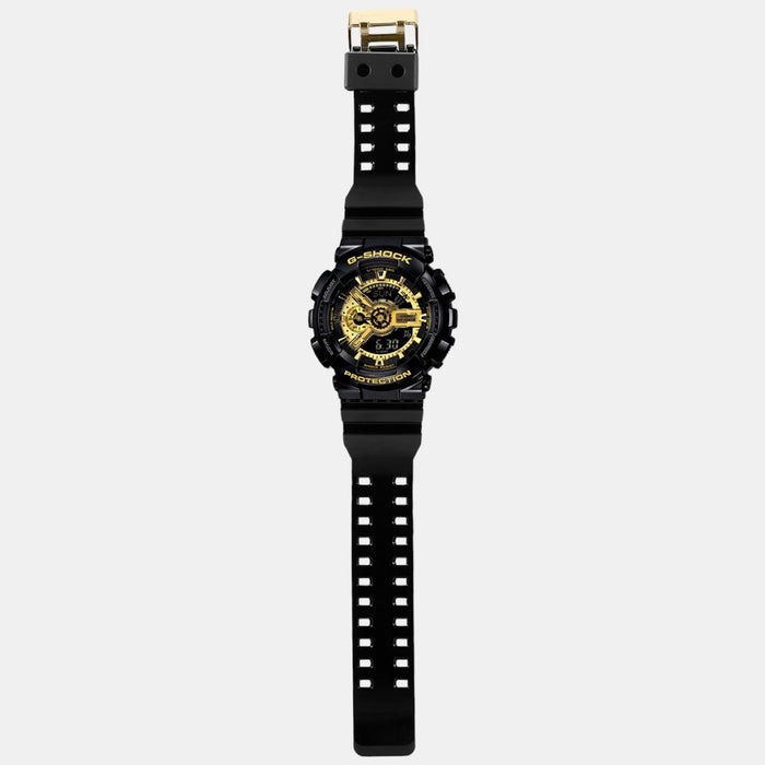 G-Shock Men Quartz Gold Dial Analog-Digital Resin Watch G339