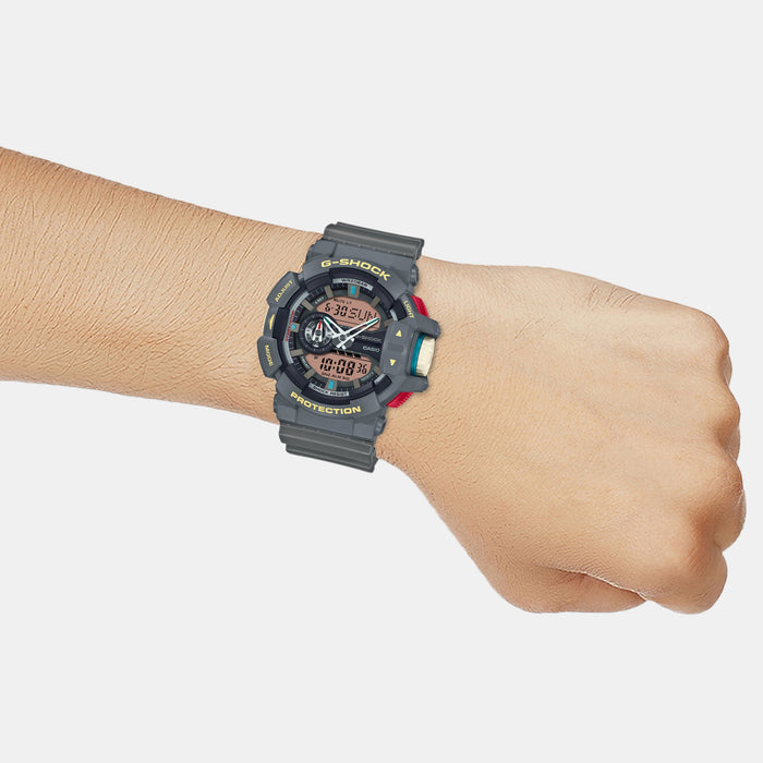 G-Shock Men Quartz Grey Dial Analog-Digital Resin Watch G1429