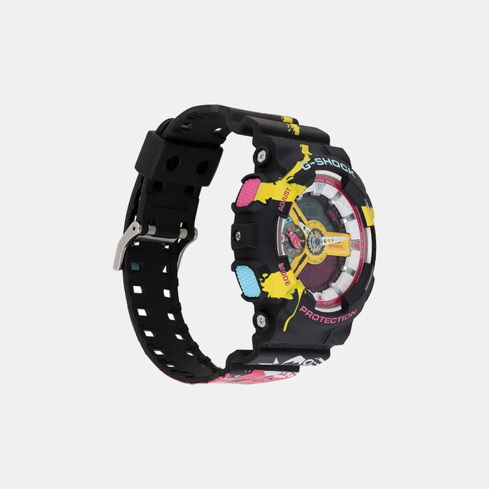 Casio Men Round Two Tone watch