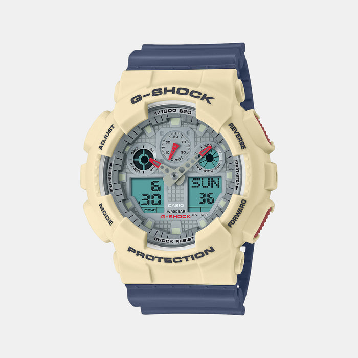 Casio Round Grey Analog-Digital watch