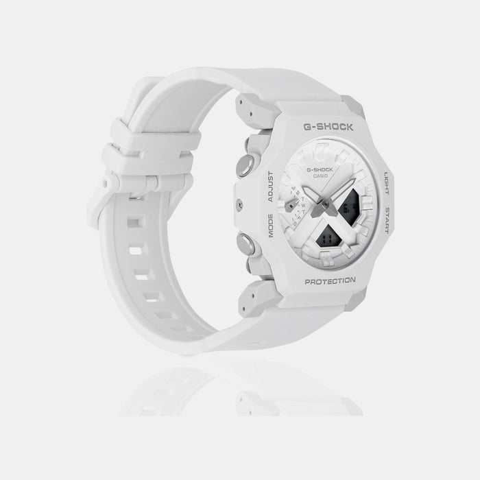 G-Shock Men Quartz White Dial Analog-Digital Resin Watch G1552