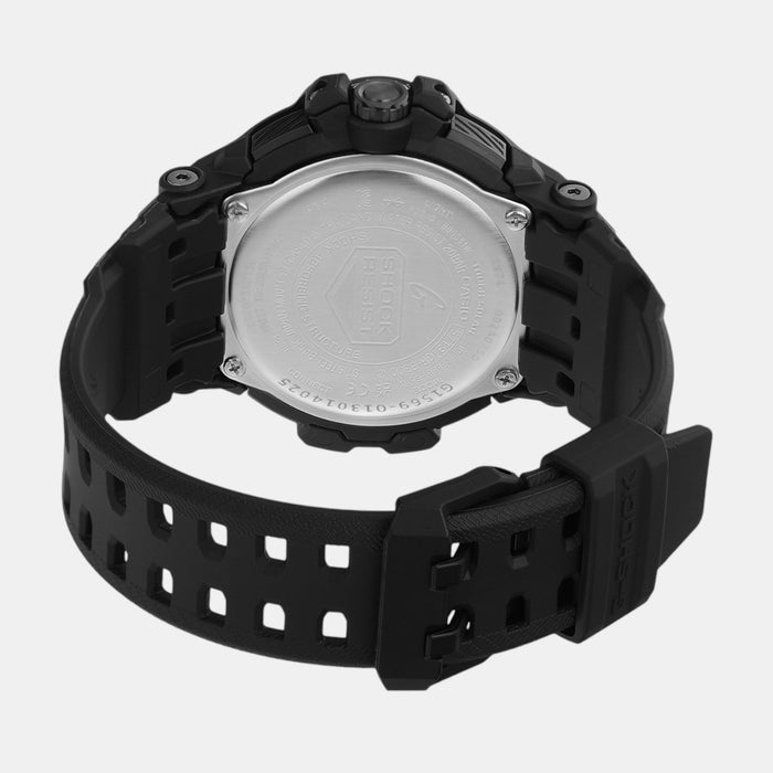 G-Shock Men Solar Black Dial Analog-Digital Resin Watch G1569