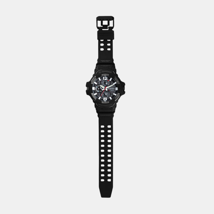 G-Shock Men Solar Black Dial Analog-Digital Resin Watch G1569