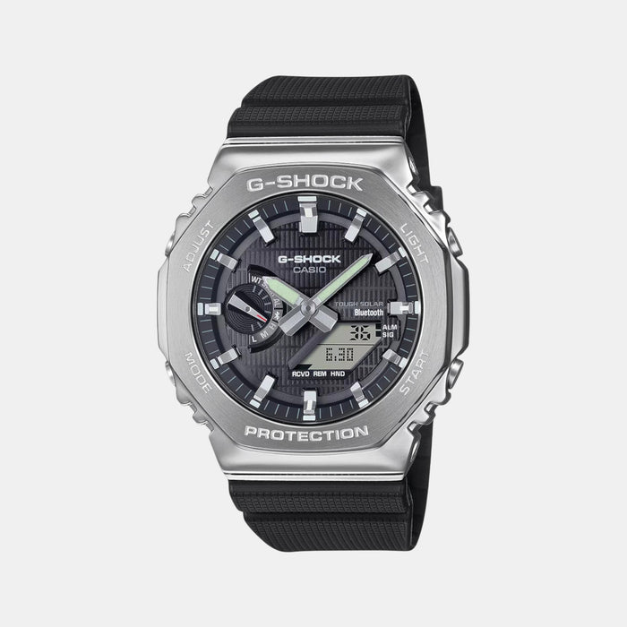 G-Shock Men Solar Black Dial Analog-Digital Resin Watch G1581