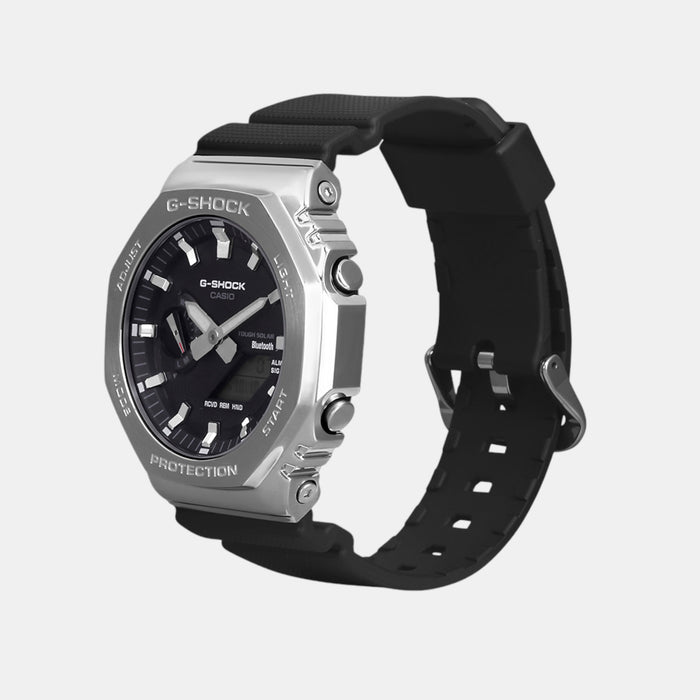 G-Shock Men Solar Black Dial Analog-Digital Resin Watch G1581