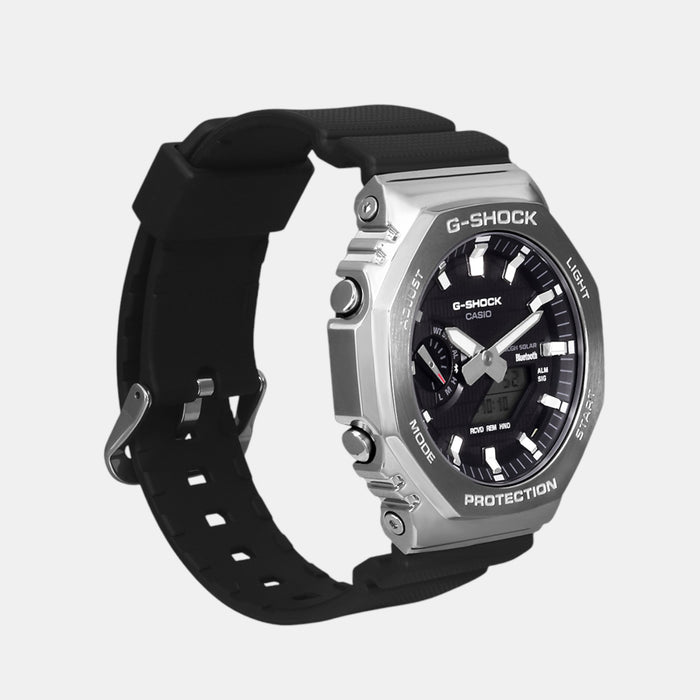 G-Shock Men Solar Black Dial Analog-Digital Resin Watch G1581