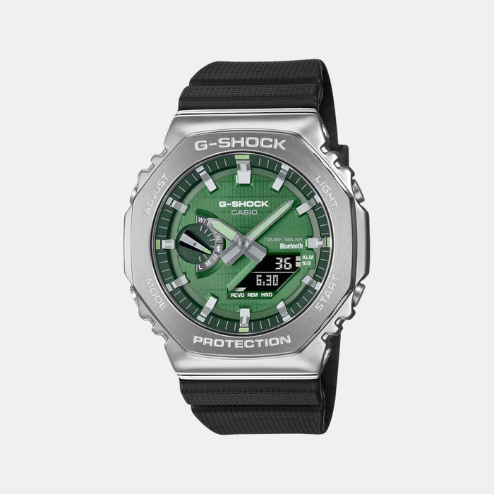 G-Shock Men Solar Green Dial Analog-Digital Resin Watch G1583
