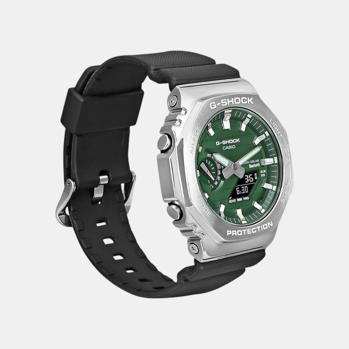 G-Shock Men Solar Green Dial Analog-Digital Resin Watch G1583