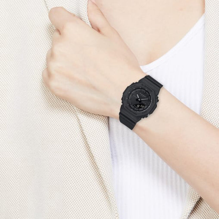 G-Shock Women Quartz Black Dial Analog-Digital Resin Watch G1615
