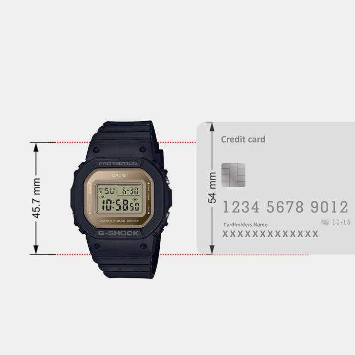 Casio Square Quartz Digital Women watch