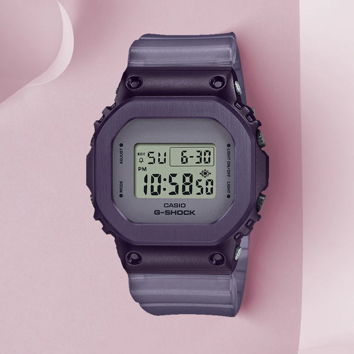 G-Shock Women Quartz Blue Dial Digital Resin Watch G1222