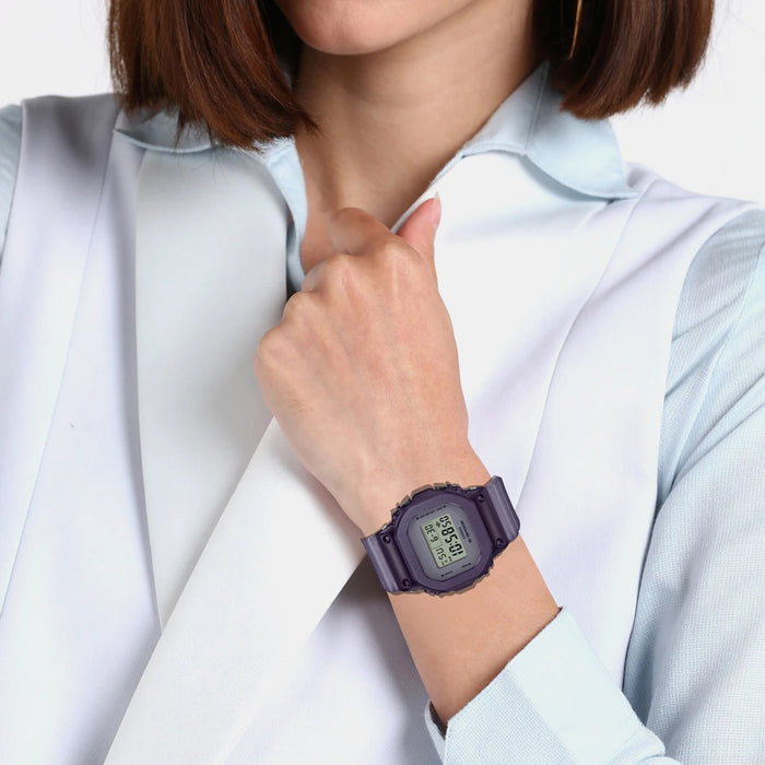 G-Shock Women Quartz Blue Dial Digital Resin Watch G1222
