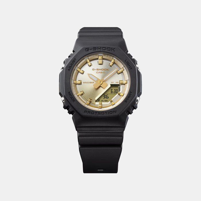 G-Shock Women Quartz Gold Dial Analog-Digital Resin Watch G1557