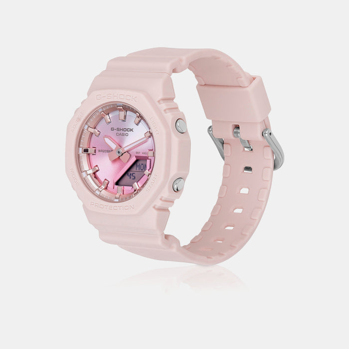 G-Shock Women Quartz Pink Dial Analog-Digital Resin Watch G1559