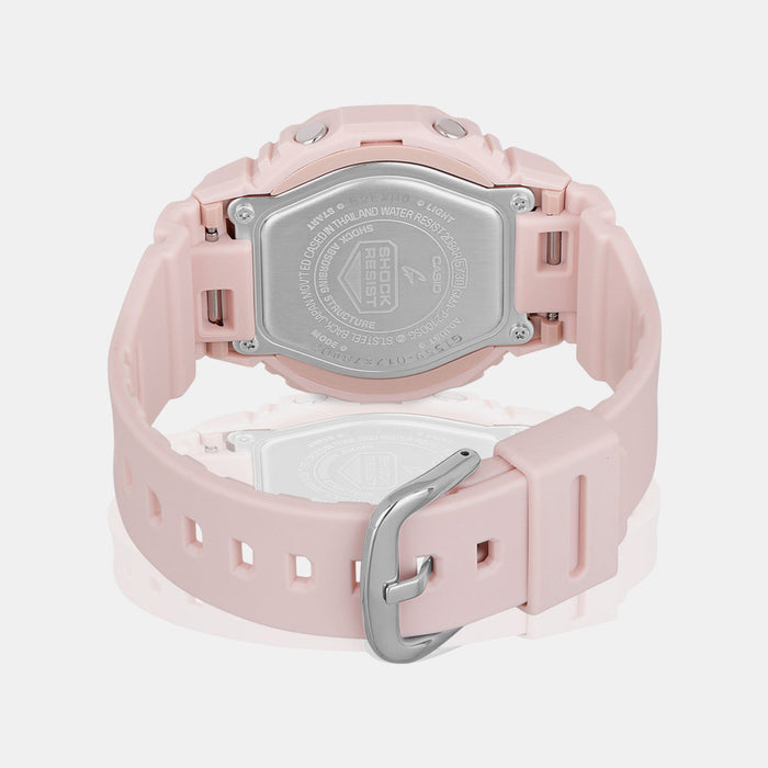 G-Shock Women Quartz Pink Dial Analog-Digital Resin Watch G1559