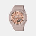 G-Shock Women Quartz Rose Gold Dial Analog-Digital Resin Watch G1460