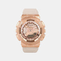 G-Shock Women Quartz Rose Gold Dial Analog-Digital Resin Watch G1462