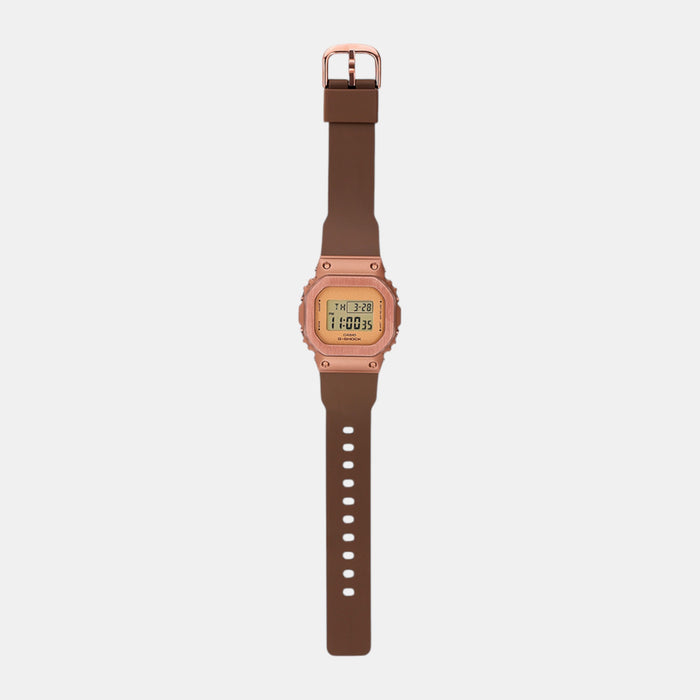 G-Shock Women Quartz Rose Gold Dial Digital Resin Watch G1534