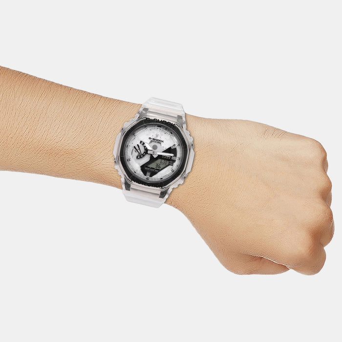 Casio Octagon Quartz Analog-Digital Women watch
