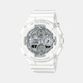 G-Shock Women Quartz White Dial Analog-Digital Resin Watch G1562