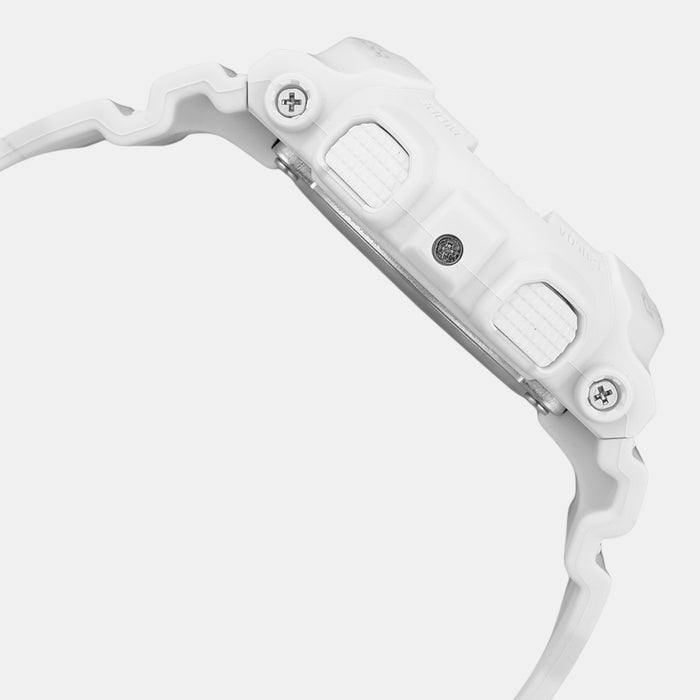 G-Shock Women Quartz White Dial Analog-Digital Resin Watch G1562