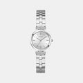 Gd Array Women Quartz Silver Dial Analog Stainless Steel Watch Gw0762L1