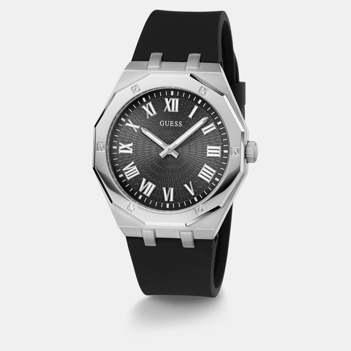 Guess Stainless Steel Round watch