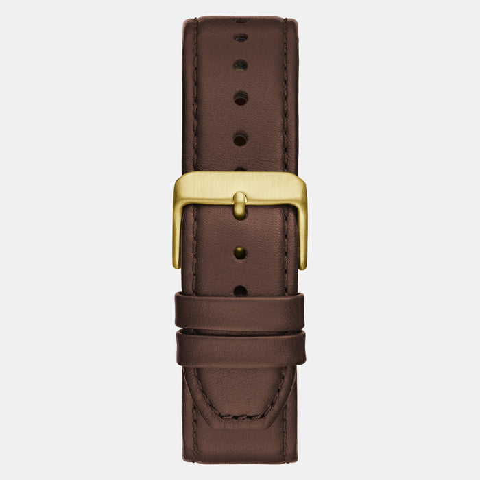 Guess Leather Blue watch