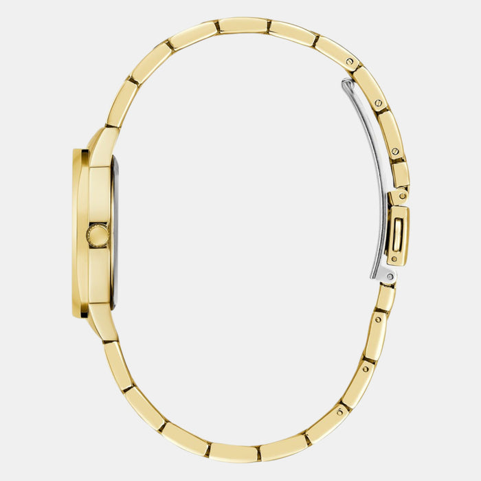 Guess Stainless Steel Round watch
