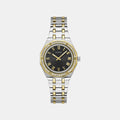 Gd Desire Women Quartz Black Dial Analog Stainless Steel Watch Gw0770L4