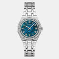 Guess Round Blue Analog watch