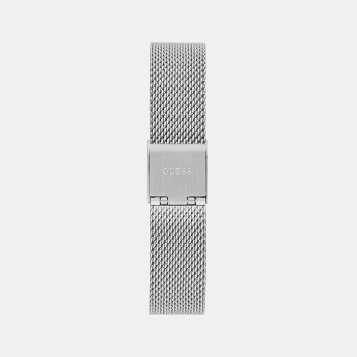 Guess Stainless Steel Round watch