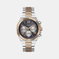 Gd Equity Men Quartz Black Dial Multi-Function Stainless Steel Watch Gw0703G4