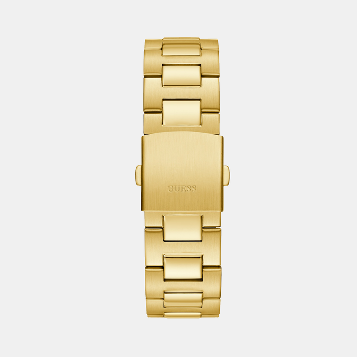 Guess Stainless Steel Round watch