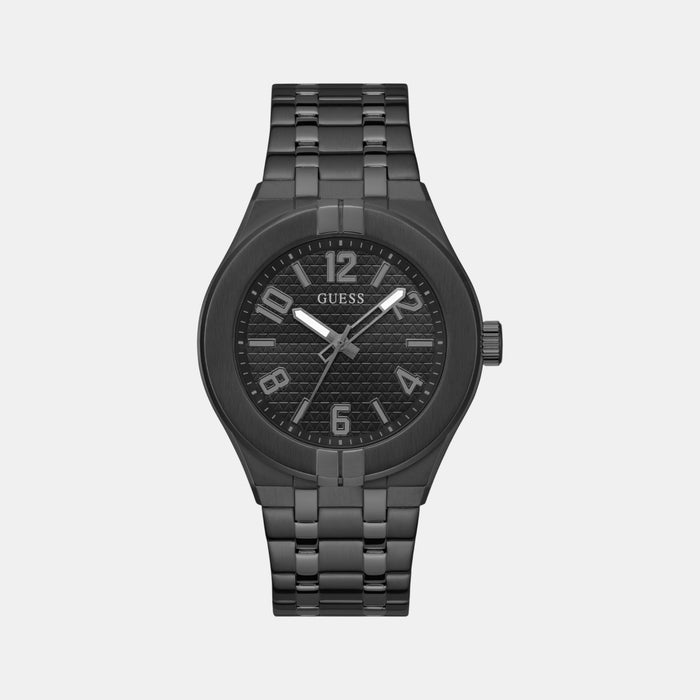 Gd Escape Men Quartz Black Dial Analog Stainless Steel Watch Gw0661G3