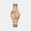 Gd Eve Women Quartz Rose Gold Dial Analog Stainless Steel Watch Gw0615L3