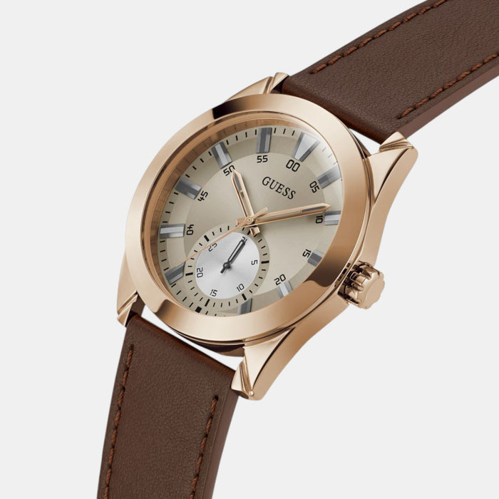 Guess Men Round Grey watch