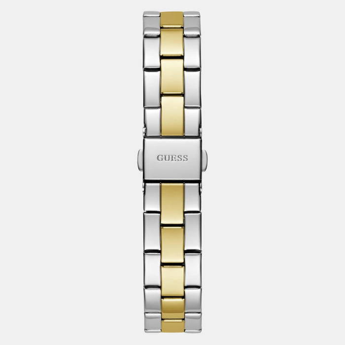 Gd Heartless Women Quartz Silver Dial Analog Stainless Steel Watch Gw0725L1