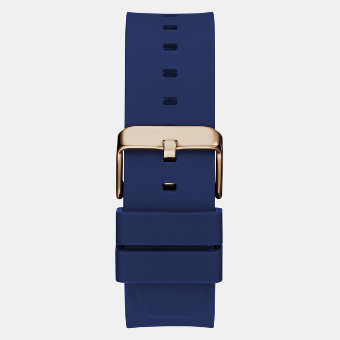 Guess Stainless Steel Round watch