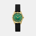 Gd Starstruck Women Quartz Green Dial Analog Silicone Watch Gw0766L3