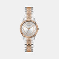 Gd Starstruck Women Quartz Silver Dial Analog Stainless Steel Watch Gw0765L2