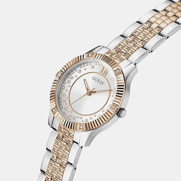 Gd Starstruck Women Quartz Silver Dial Analog Stainless Steel Watch Gw0765L2