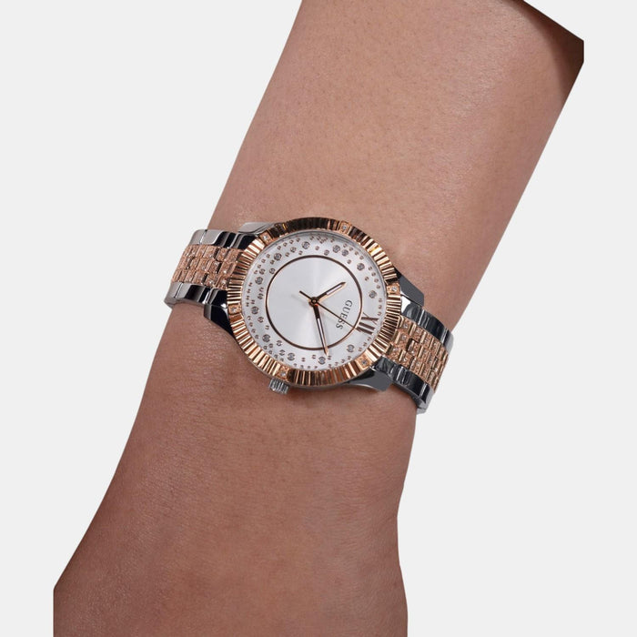 Gd Starstruck Women Quartz Silver Dial Analog Stainless Steel Watch Gw0765L2