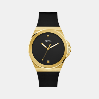Guess Round Black Analog watch
